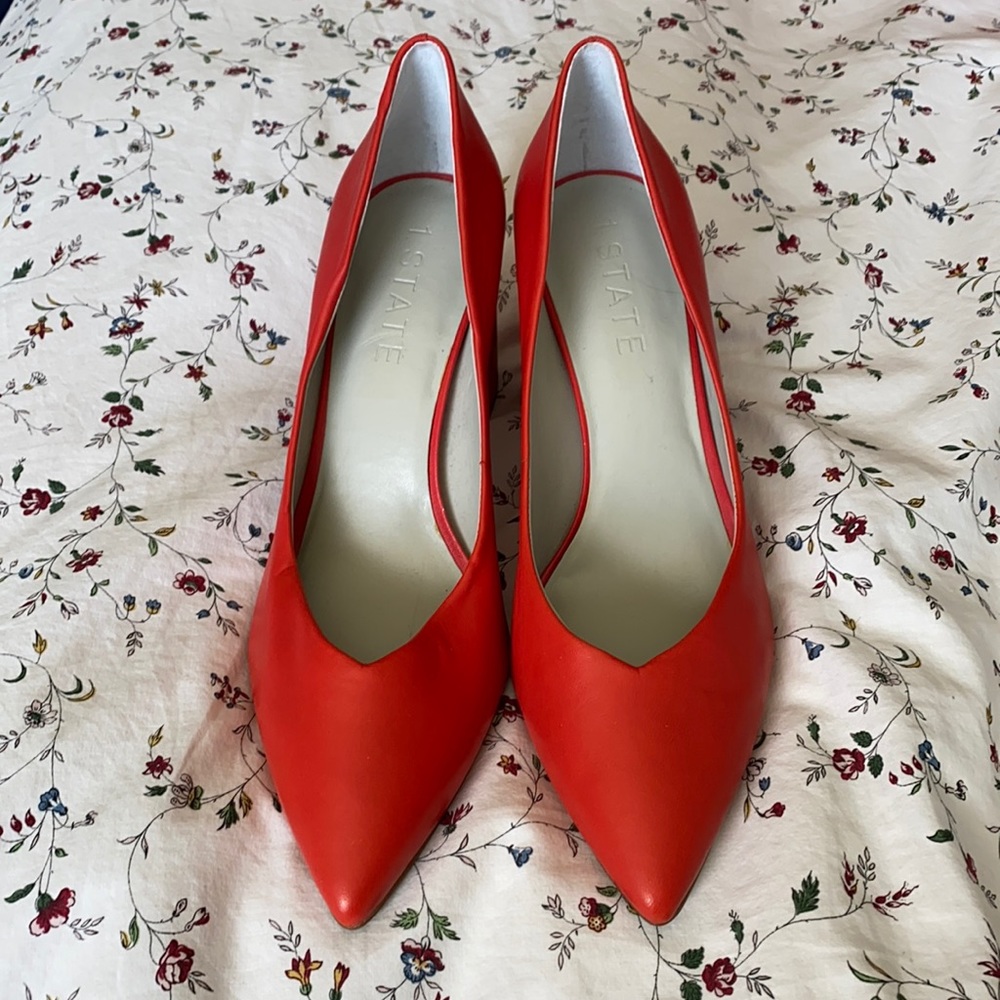 1. State Block Heel Pumps